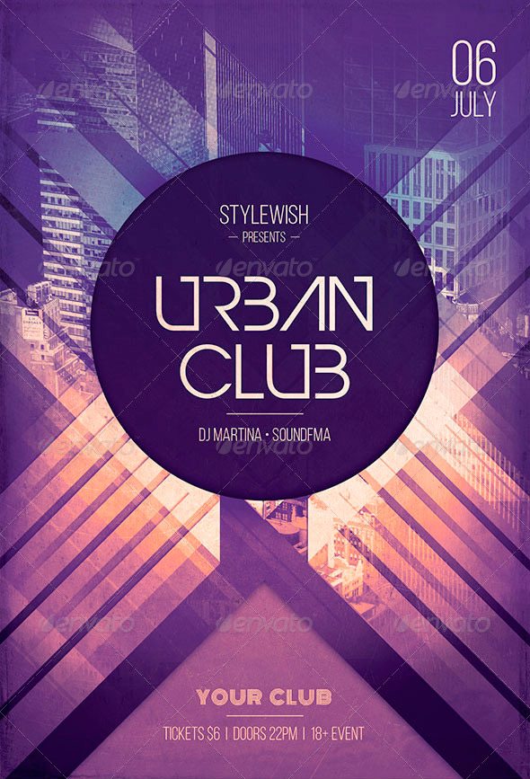 Urban Club Flyer Flyer Template