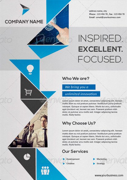 Flyer Template Creative Corporate Business Flyer