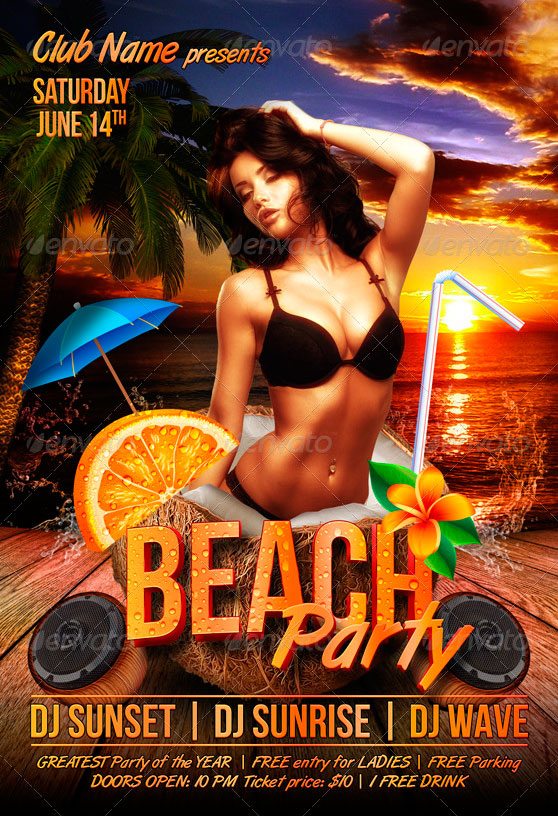 Flyer Template: Minimal Electro Art Event Poster Flyer Template