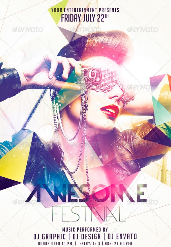 Awesome Festival Flyer Template