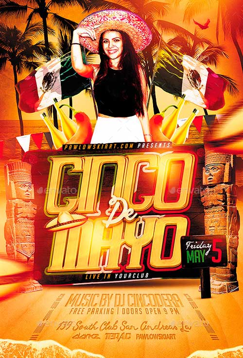 Cinco de Mayo Flyer Template