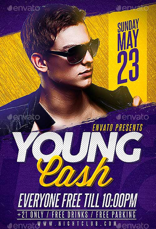 Special Guest Music Flyer Template