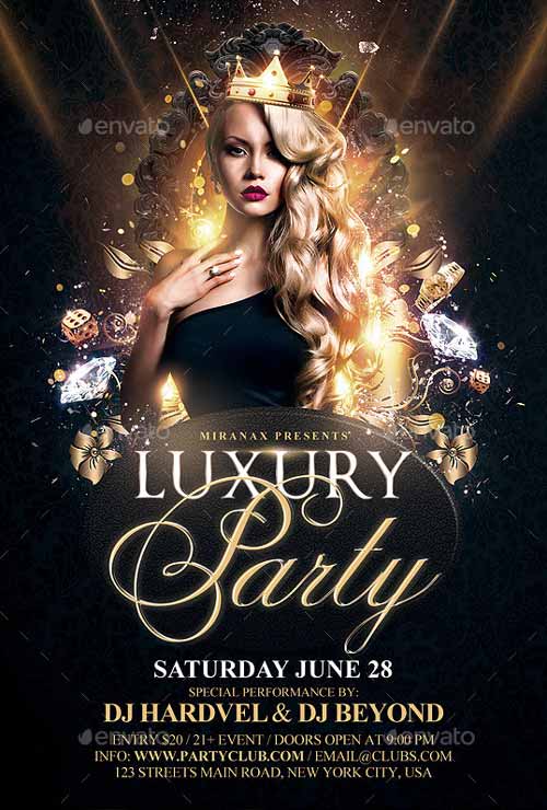 Luxury Flyer PSD Template