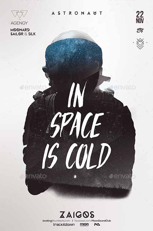 We are Stardust Poster and Flyer PSD Template