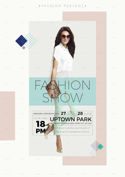 Fashion Show Flyer Template