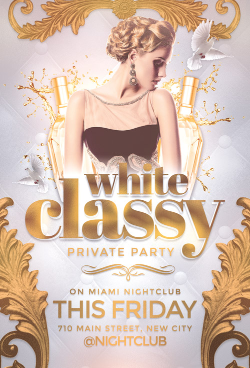 Classy Party Flyer Template