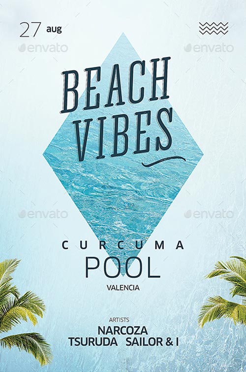 Summer Flyer Template Package