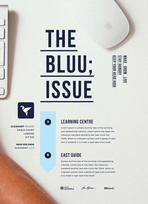 Download the 3 In 1 Creative Free Poster Template for Photoshop