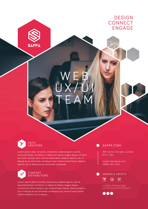 Corporate Agency Business Free Poster Template