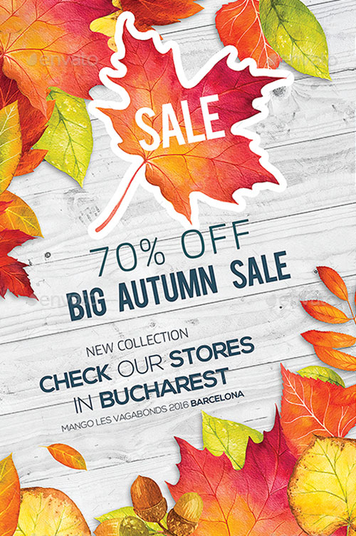 Autumn Sale Flyer Template
