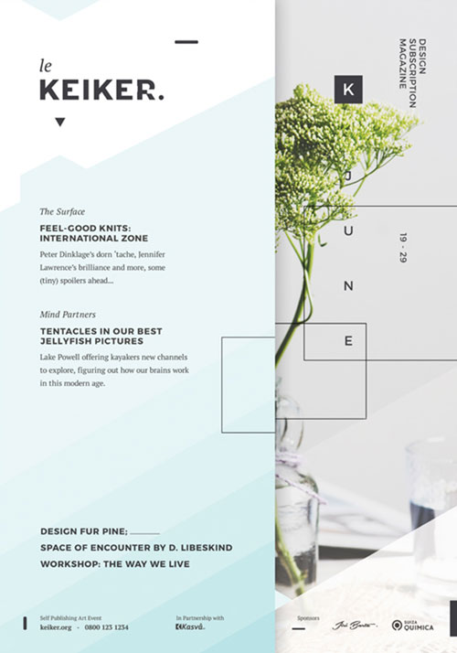 Corporate Promotional Free Poster Template