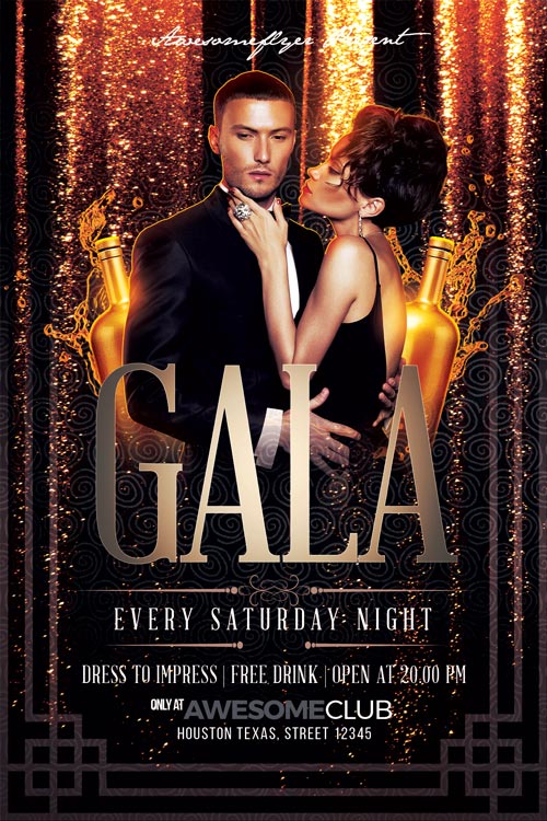 Gala Flyer Template