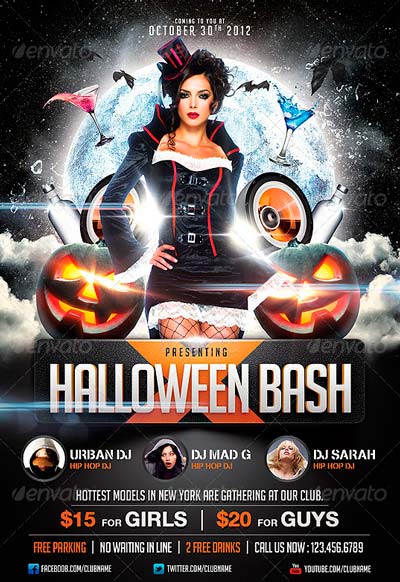 Halloween Bash Flyer Template