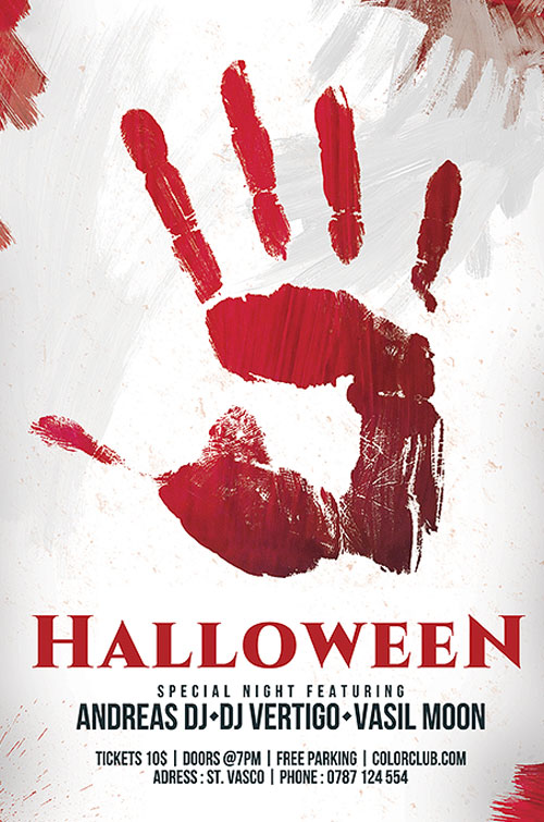 Free Halloween Flyer Template