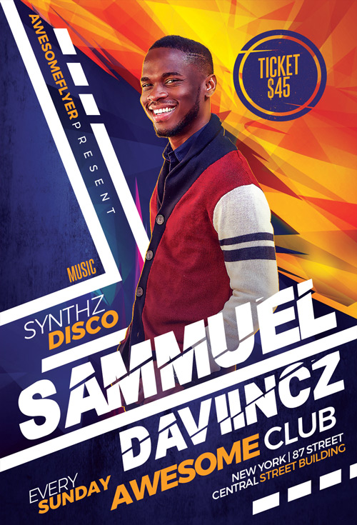 Guest Star Flyer Template