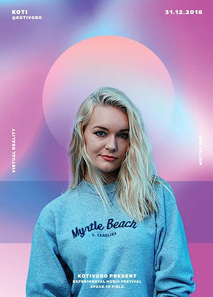 Electro Wave Club Flyer Template