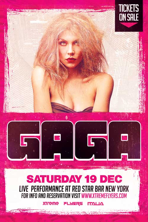 Free Guest DJ Flyer Template
