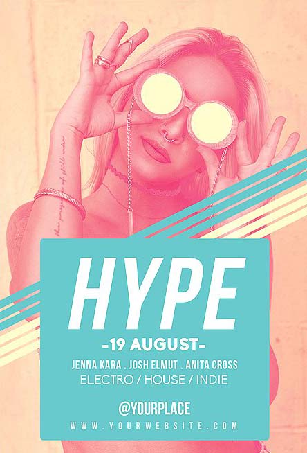 Hype Women Party Flyer Template
