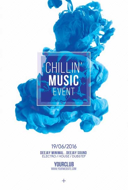Abstract Minimal Club Flyer Template