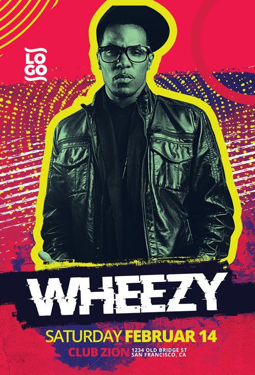 Exclusive Dj Artist Vol 2 Free Flyer Template