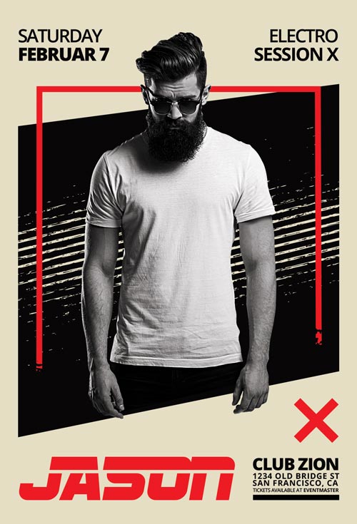 Exclusive Dj Artist Vol 1 Free Flyer Template