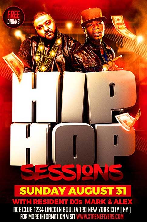 Hip Hop Flyer Template