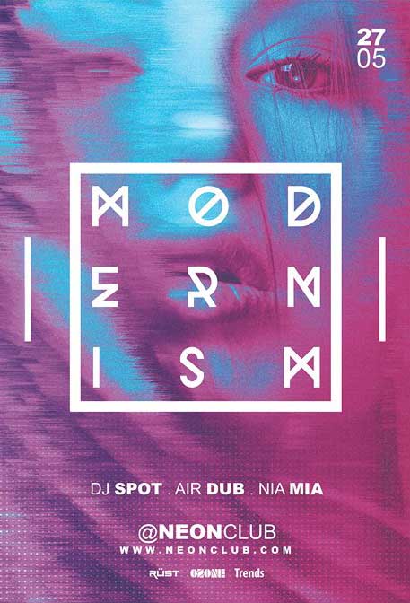 Modern Electro Flyer Template