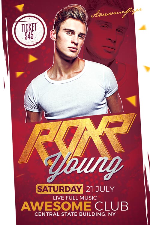 Guest DJ Artist Flyer Template