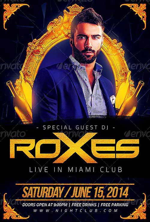 DJ Special Guest Flyer Template