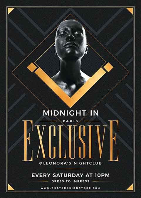 Exclusive Party Flyer Template