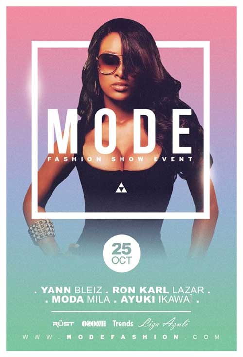 Fashion Party Event Flyer Template