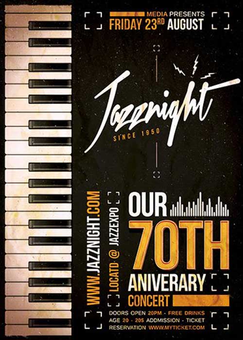 Jazz Flyer and Poster Template
