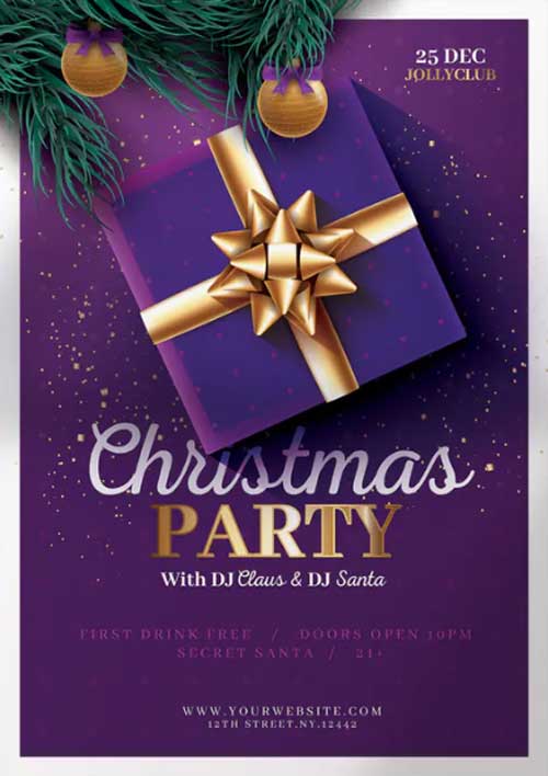 Beautiful Christmas Flyer Template