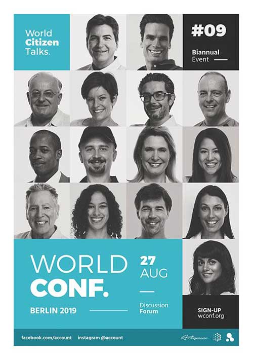 Conference Event Flyer and Poster Template