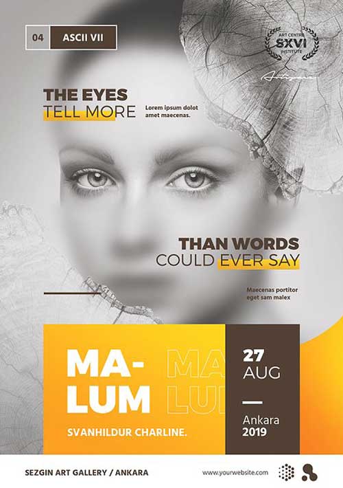 DJ Artist Event Flyer and Poster Template