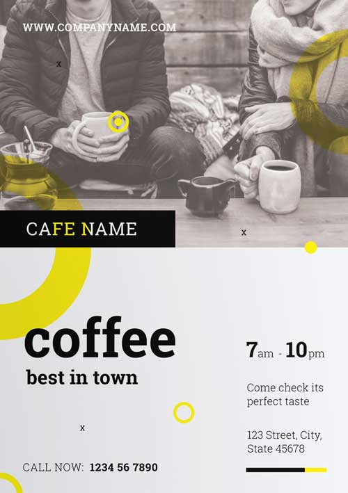 Coffee Shop Flyer and Poster Template