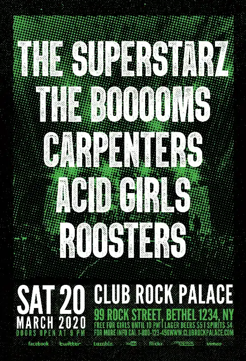 Alternative Festival Free Flyer Template