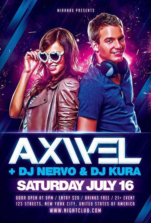 Special Guest DJ Flyer Template