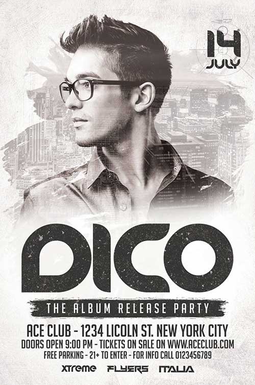Club DJ Flyer Template
