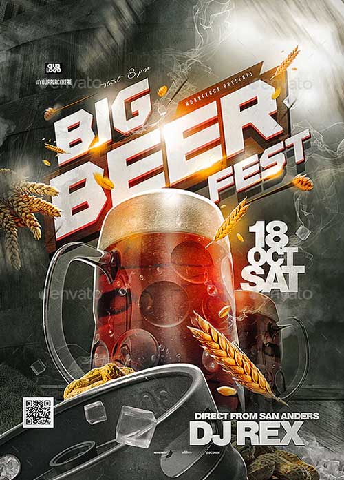 Beer Festival Flyer Template
