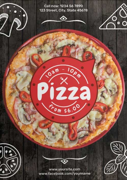 Pizza Poster Template