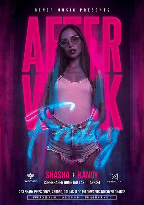 Club DJ Event Flyer Templates