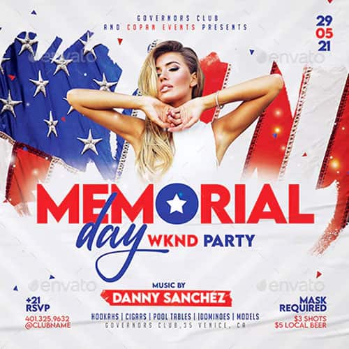 Memorial Day Instagram Template