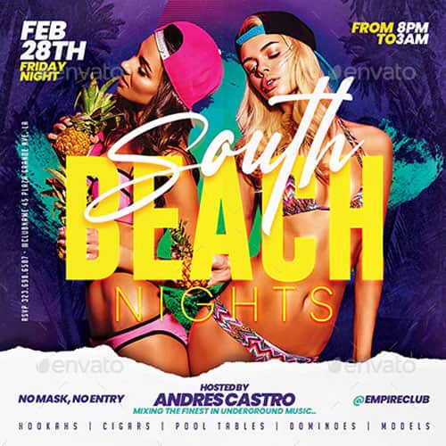 Summer Beach Party Instagram Template