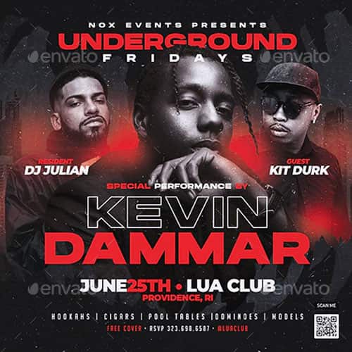 Urban Music Party Template