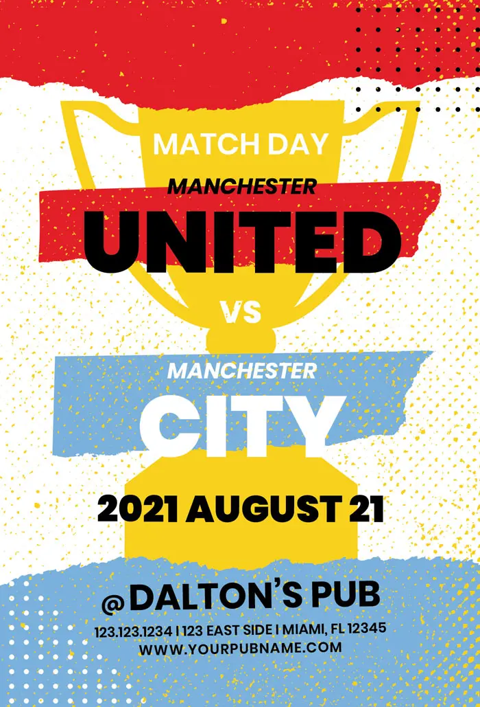 Free Soccer Sport Flyer Template