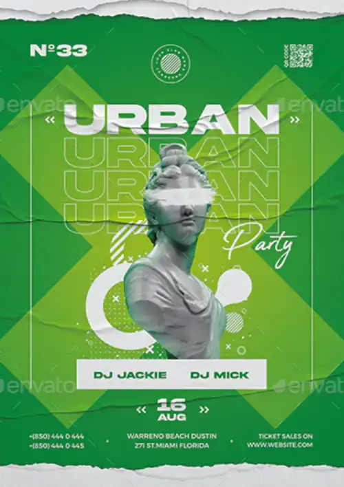 Urban Party Flyer Template