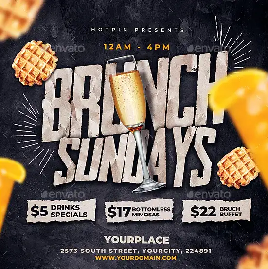 Breakfast Brunch Instagram Template