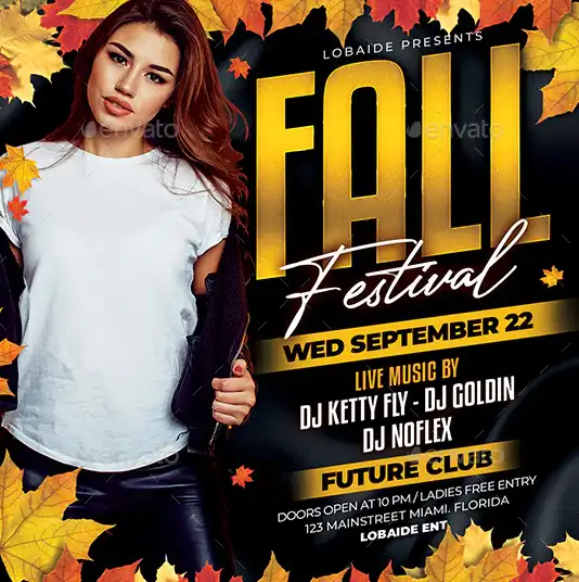 Fall Festival Instagram Template