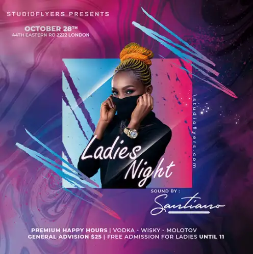 Free Ladies Club Instagram Template